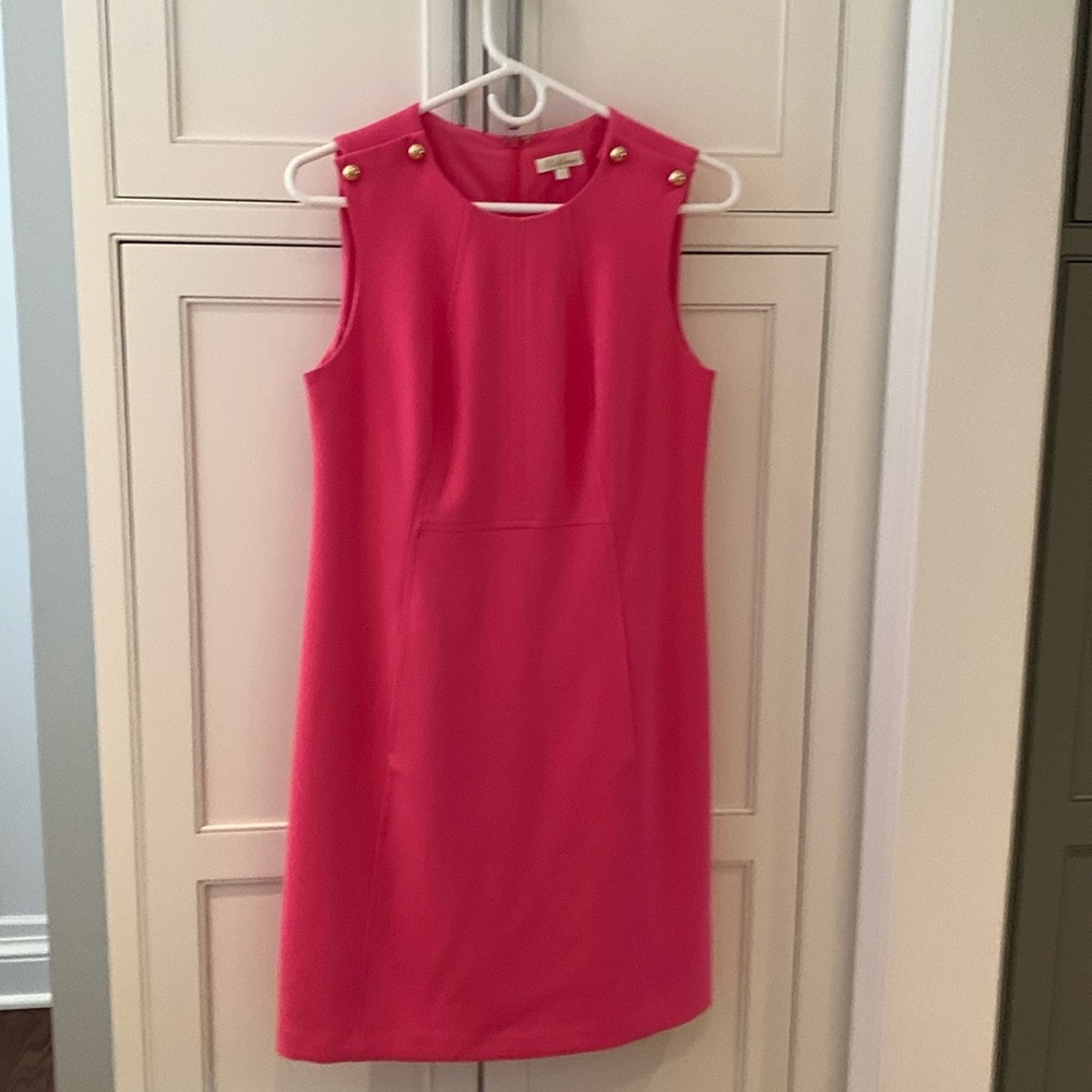 Women’s sleeveless pink Shoshanna dress size 6